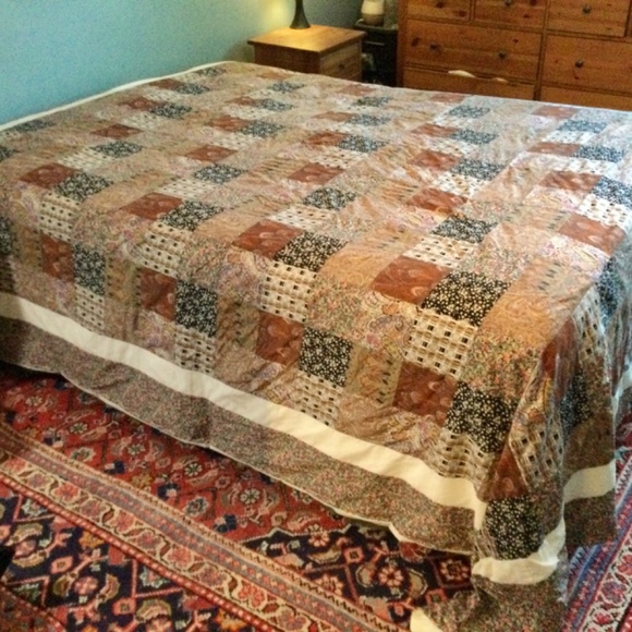 Rare Vintage Liberty King Size Quilt - Picture 2 of 16